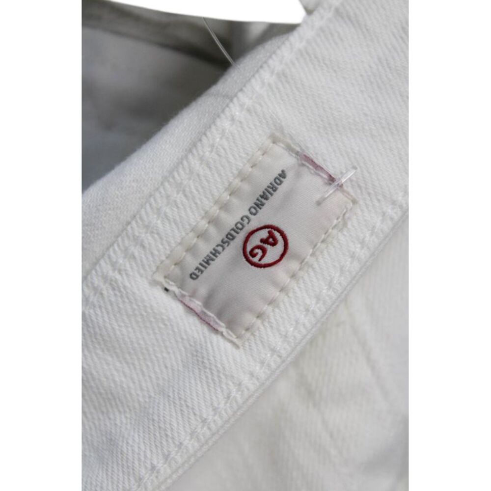Adriano Goldschmied Womens Cotton Zip Button Lined Shorts White Size EUR 29 - Picture 7 of 7